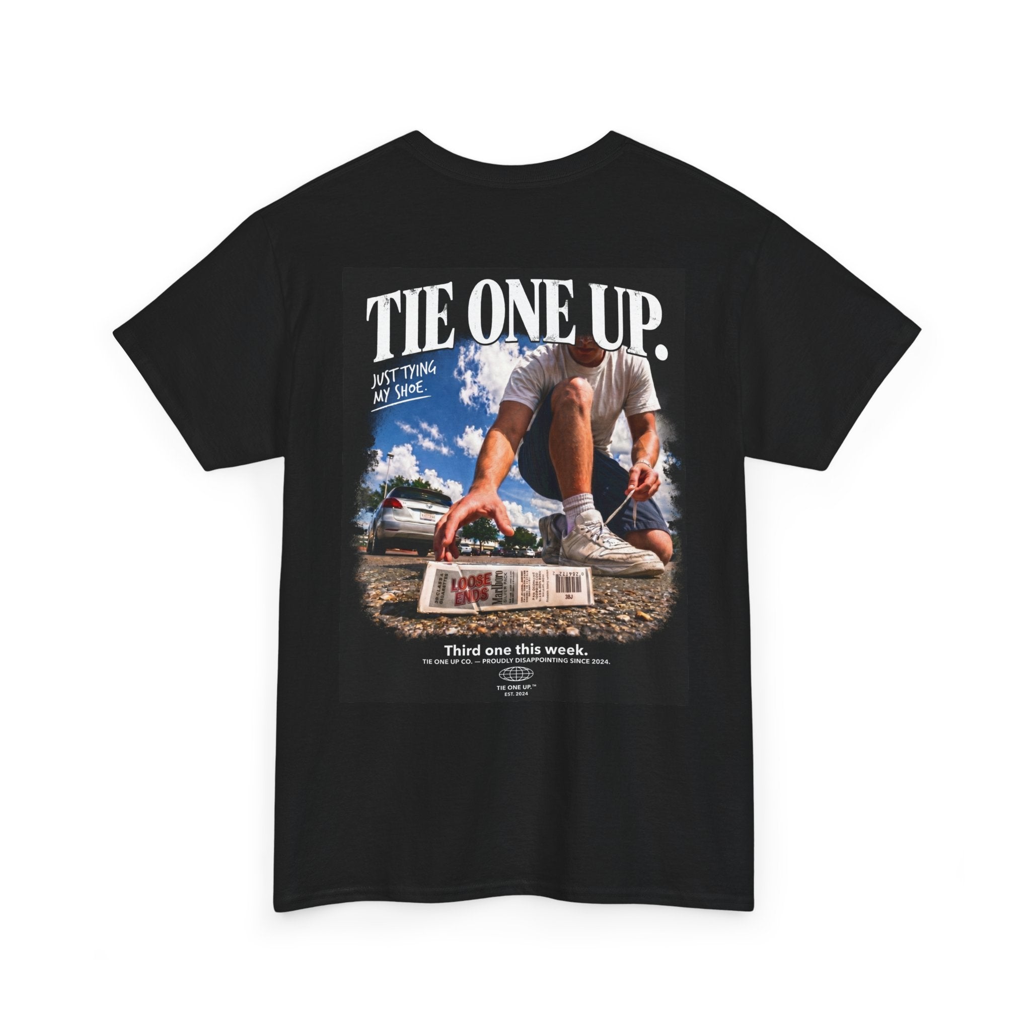 Tie One Up Tee — "Cig"